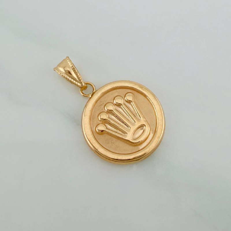 Pendant Crown 1.15gr / 1 in / 18K Yellow Gold %