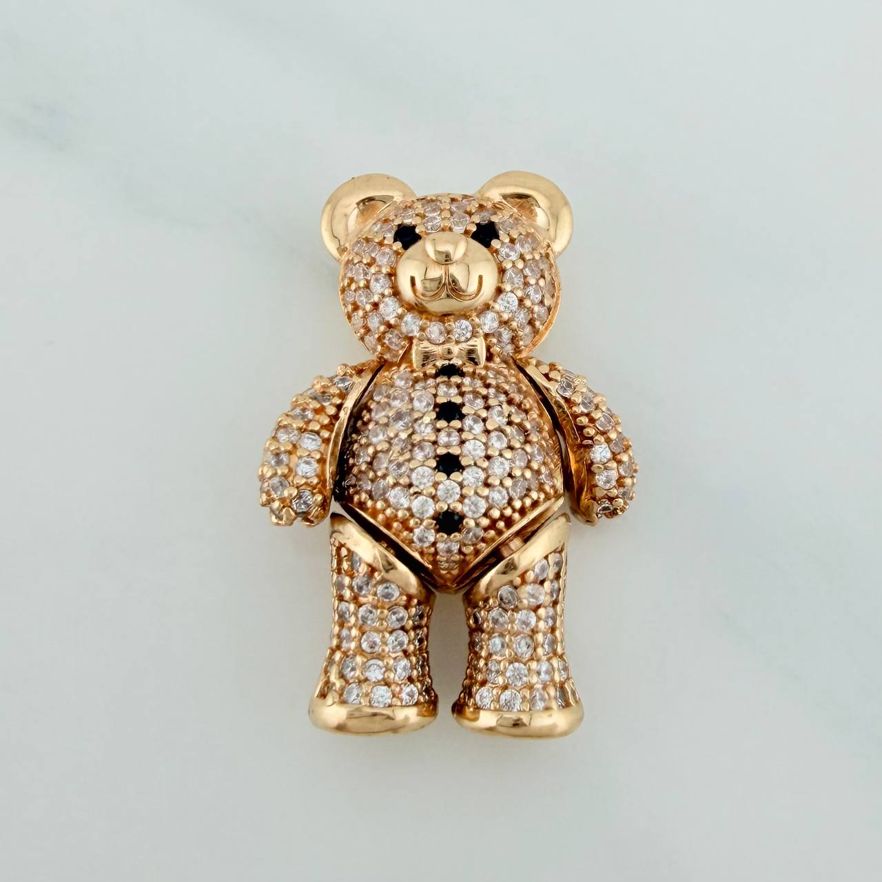 Dije Oso Articulado 7.1gr / 1 in / Oro Amarillo 18K %