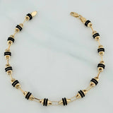 Rustic Barrel Bracelet 5.25 g / 8 1/2 in / 4.5 mm 18K Yellow Gold