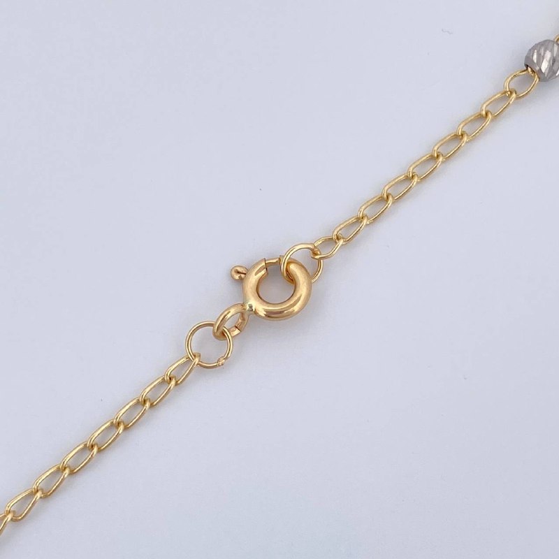 Miraculous Virgin Rosary 5.9gr / 50.3cm / Three 18K Golds &
