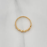 Leaf Ring 1.25 g / T6 3/4 Yellow Gold 18K