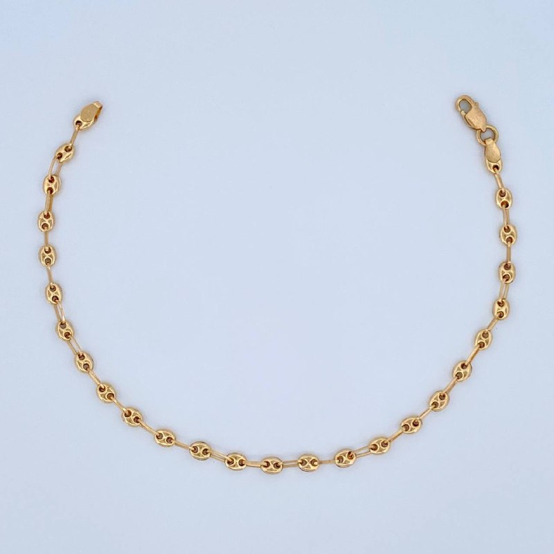 Bracelet GC 2.25gr / 7.7in / 18K Yellow Gold &