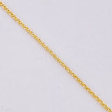 Franco Bracelet 0.7g / 7 1/4 in / 1.2mm Yellow Gold 18K