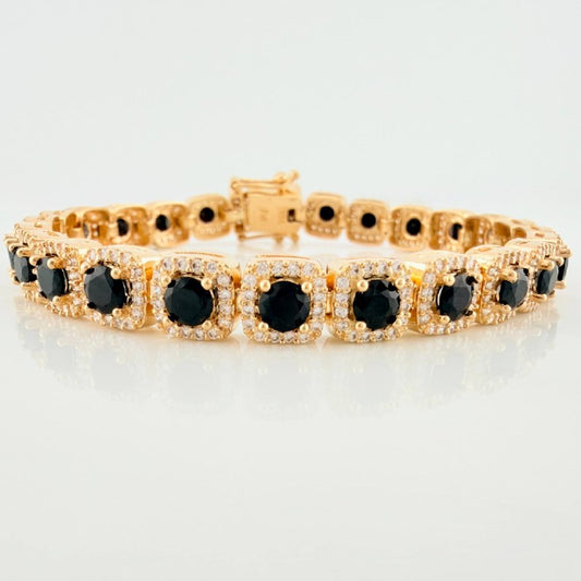 Pulso Tennis 24.05 g / 7 1/4 in / 6.7 mm Oro Amarillo 18K