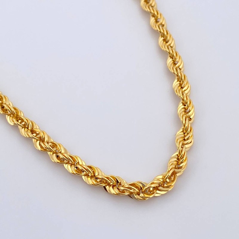 Rope Chain 10.3gr / 60cm / +3 18K Gold &