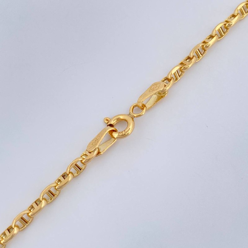 Marine Chain 4.9gr / 23.6in / 18K Gold +3