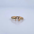 Fe Ring 2.25gr / Size 6 3/4 / 18K Gold &