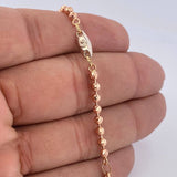 Rustic Military Screw Type Bracelet 7.3gr / 8.3in / 18K Gold &