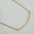 Half Moon Chain Classic Link 4.1gr / 17 1/2 in / Yellow Gold Nac.Esp. 18K $