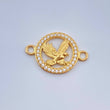 Charm Eagle 1.3gr / 3/4 in / 18K Gold