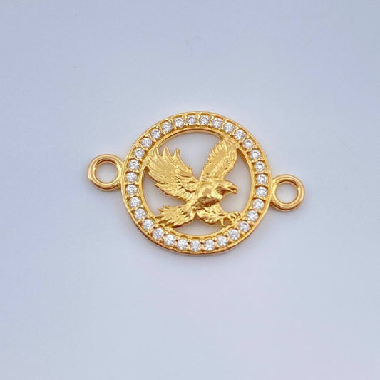 Charm Eagle 1.3gr / 3/4 in / 18K Gold