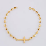 Bracelet GC Cross 2.3g / 6 3/4 in / 3.1mm Yellow Gold 18K