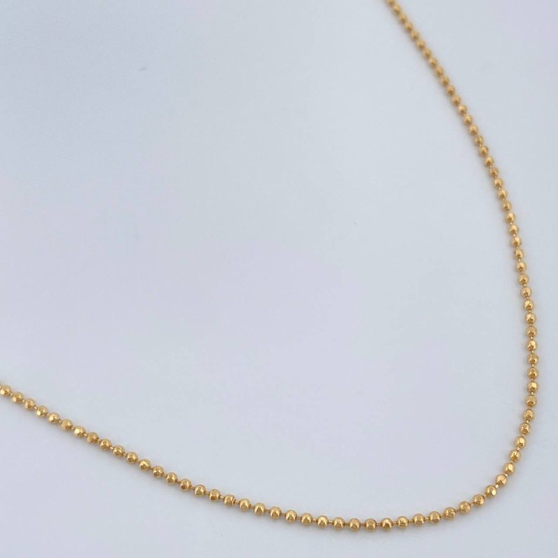 Cadena Militar 2.45gr / 24 1/4 in / Oro Amarillo +3 18K %