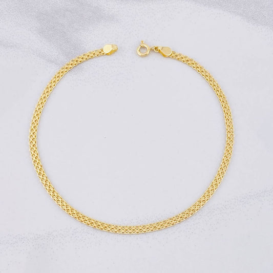 Pulso Chino 1.6g / 8 1/4 in / 2.7mm Oro Amarillo 18K