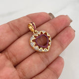 Dije Corazon 3.7 g / 1 in Tres Oros 18K