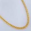 Franco Chain 7.65gr / 24 1/4 in / 14K Gold +3 Italy $