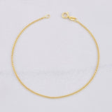 Franco Bracelet 0.7g / 7 1/4 in / 1.2mm Yellow Gold 18K