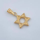 David Star Pendant 0.55gr / 0.8in / 18K Gold +0$