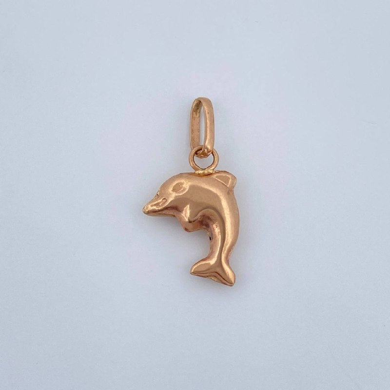 Dolphin Pendant 0.4gr / 0.8in / 18K Gold +0$