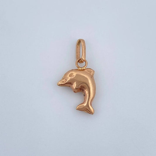 Dolphin Pendant 0.4gr / 0.8in / 18K Gold +0$