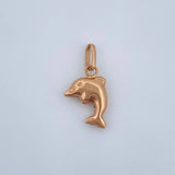 Dolphin Pendant 0.4gr / 0.8in / 18K Gold +0$