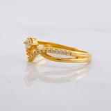 Anillo Anillo Pico 2.5g / T7 1/2 Oro Amarillo 18K