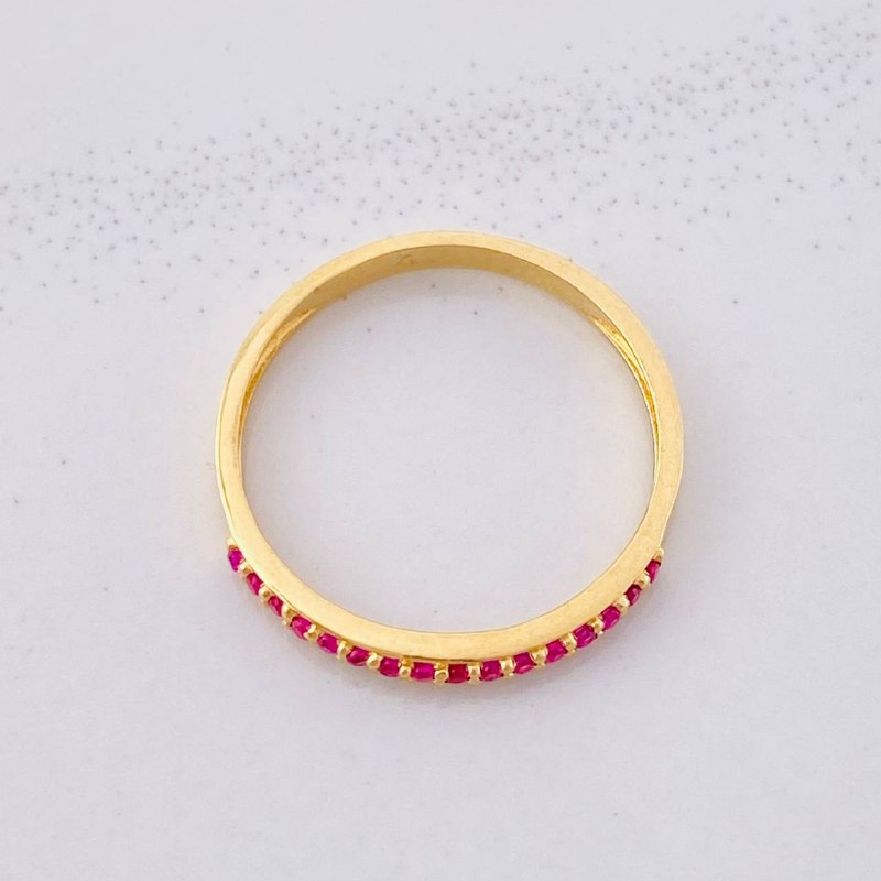 Channel Ring 1.25g / T5 1/4 Yellow Gold 18K