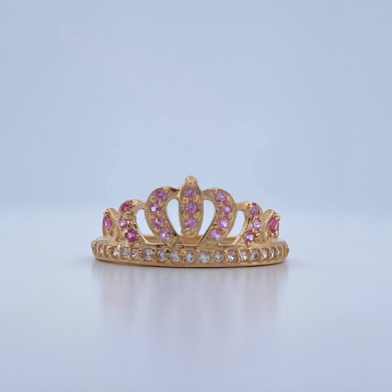 Anillo Tiara 1.55gr / T5 3/4 / Oro Amarillo 18K &