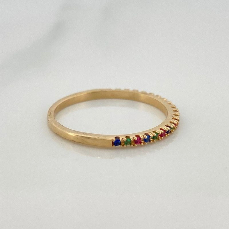 Anillo Churumbela 1.35gr /  T6 / Oro Amarillo 18K &