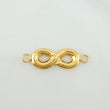 Charm Infinito 0.7 g / 3/4 in Yellow Gold 18K