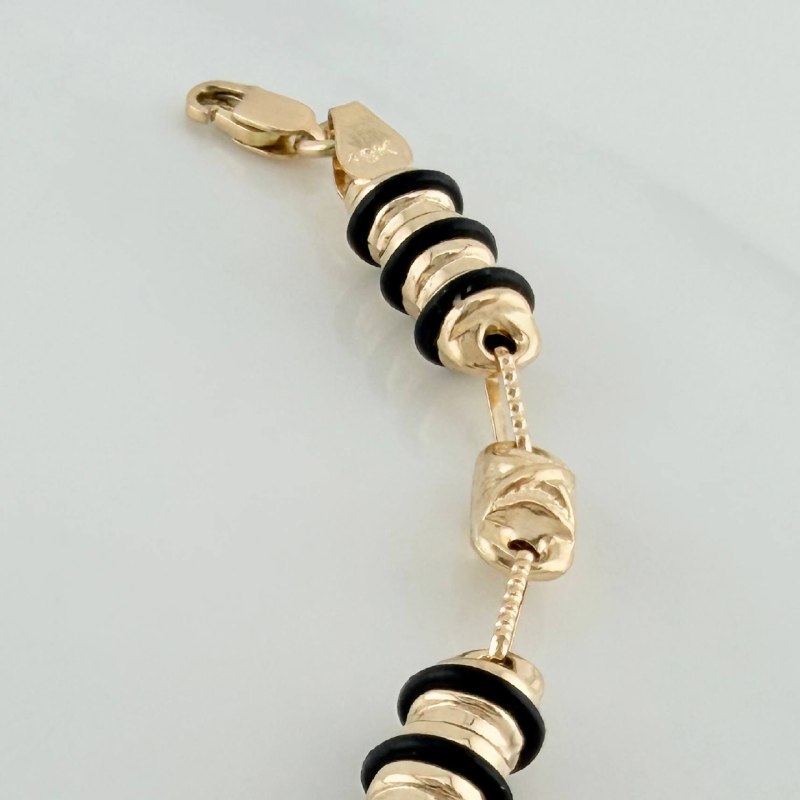 Rustic Bracelet X 5.5 g / 7 3/4 in / 4.8 mm 18K Rose Gold