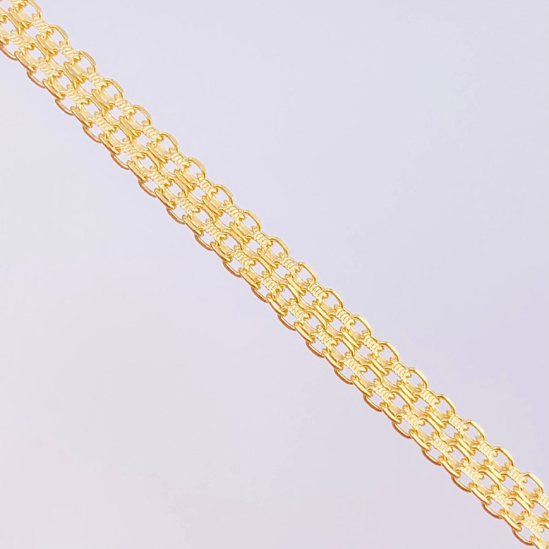 Cadena Cadenas Chinas 2.8g / 18 in / 2.2mm Oro Amarillo 18K