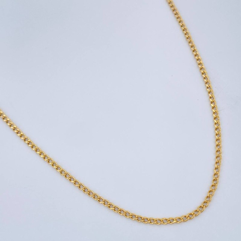 Mini Cuban Chain 1.15gr / 17.5in / 18K Gold +1 $