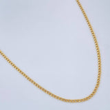 Mini Cuban Chain 1.05gr / 17.5in / 18K Gold +1 $
