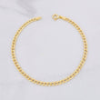 Cuban Links Bracelet 1.6g / 7 1/2 in / 3.2mm Yellow Gold 18K