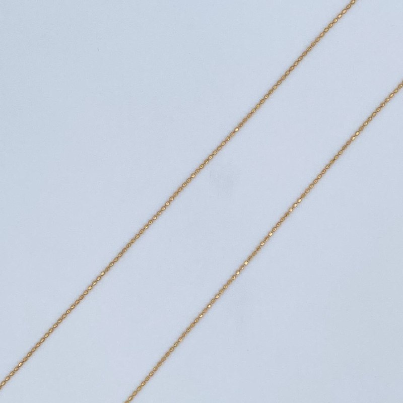Military Pendant and Chain Set + Infinity 2gr / 18K Gold $