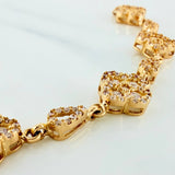 Clover Bracelet Drop 12.8 g / 8 in / 9.4 mm Yellow Gold 18K