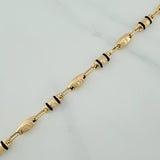Pulso Rustico Corona 5.3 g / 8 1/2 in / 4.6 mm Oro Amarillo 18K