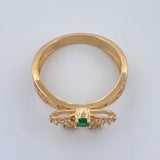 Anillo Moño 3.15gr / T6 3/4 / Oro Amarillo 18K %