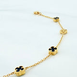 Clover Bracelet Classic Link 3.1 g / 8 in / 4.2 mm 18K Yellow Gold