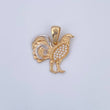 Dije Gallo 2.7gr / 2.5cm / Oro 18K &