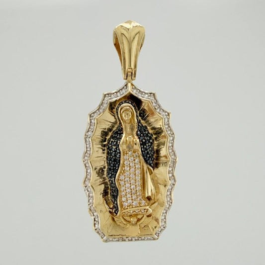 Dije Virgen Guadalupe 15.35 g / 2 in Tres Oros 18K