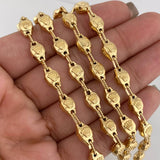 Rustic Chain Crown 16.35 g / 24 in / 5.6 mm 18K Yellow Gold