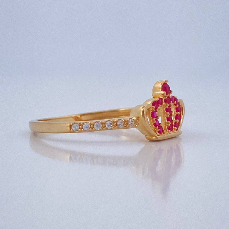 Anillo Tiara 1.5gr / T8 / Oro Amarillo 18K $