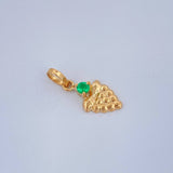 Pendant Grape Figure 0.4gr / 3/4 in / 18K Gold $
