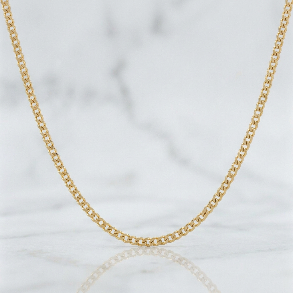Cuban Links 1.5 g / 17 3/4 in / 1.7 mm 18K Yellow Gold