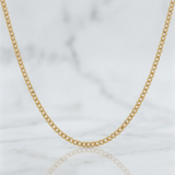 Cuban Links 1.5 g / 17 3/4 in / 1.7 mm 18K Yellow Gold