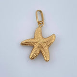 Starfish Pendant 0.9gr / 1in / 18K Gold