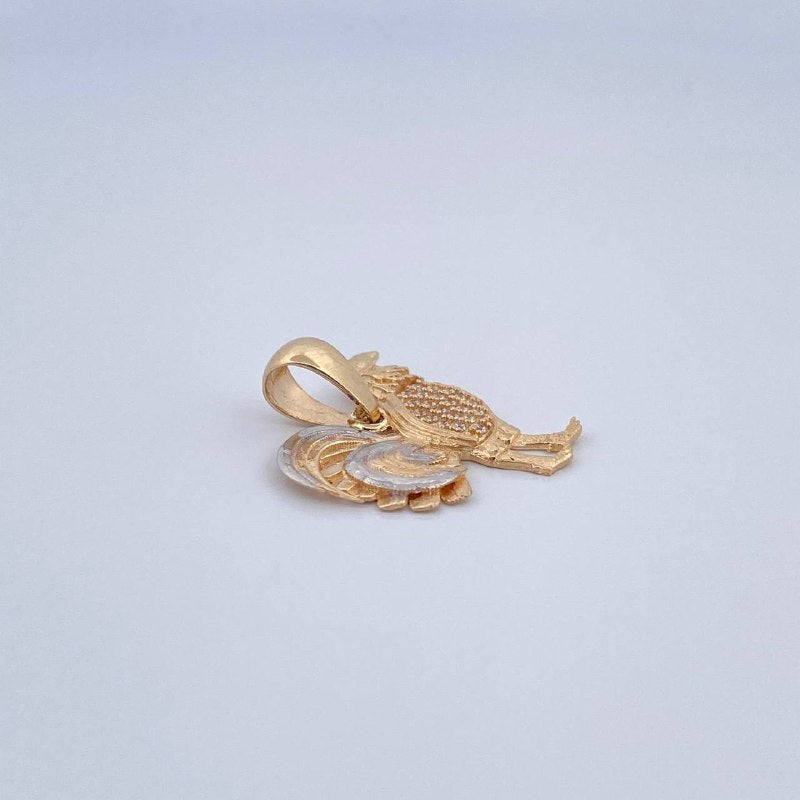 Dije Gallo 2.7gr / 2.5cm / Oro 18K &
