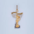Pendant San Miguel 7.25gr / 2.5in / Three 18K Golds $